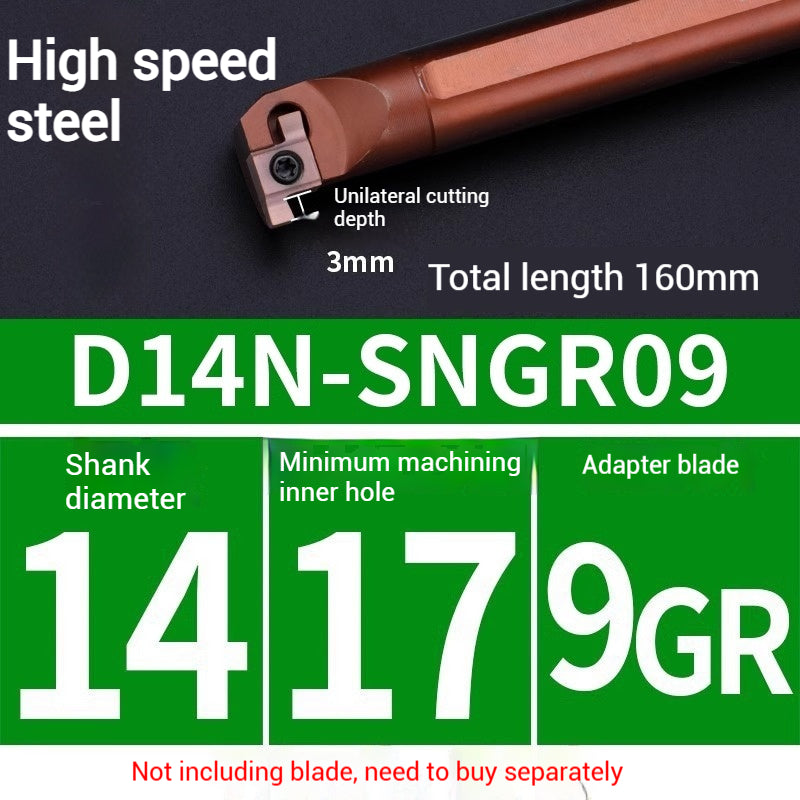 1022-JINGWEI CNC small bore grooving cutter SNGR 7GR8GR9GR inserts a package Toshiba shallow groove cutter bar Shandong Denso Pricision Tools Co.,Ltd.